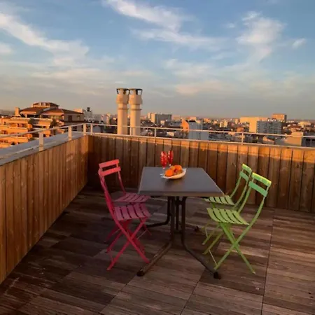 Rooftop Terrasse 360° Hypercentre